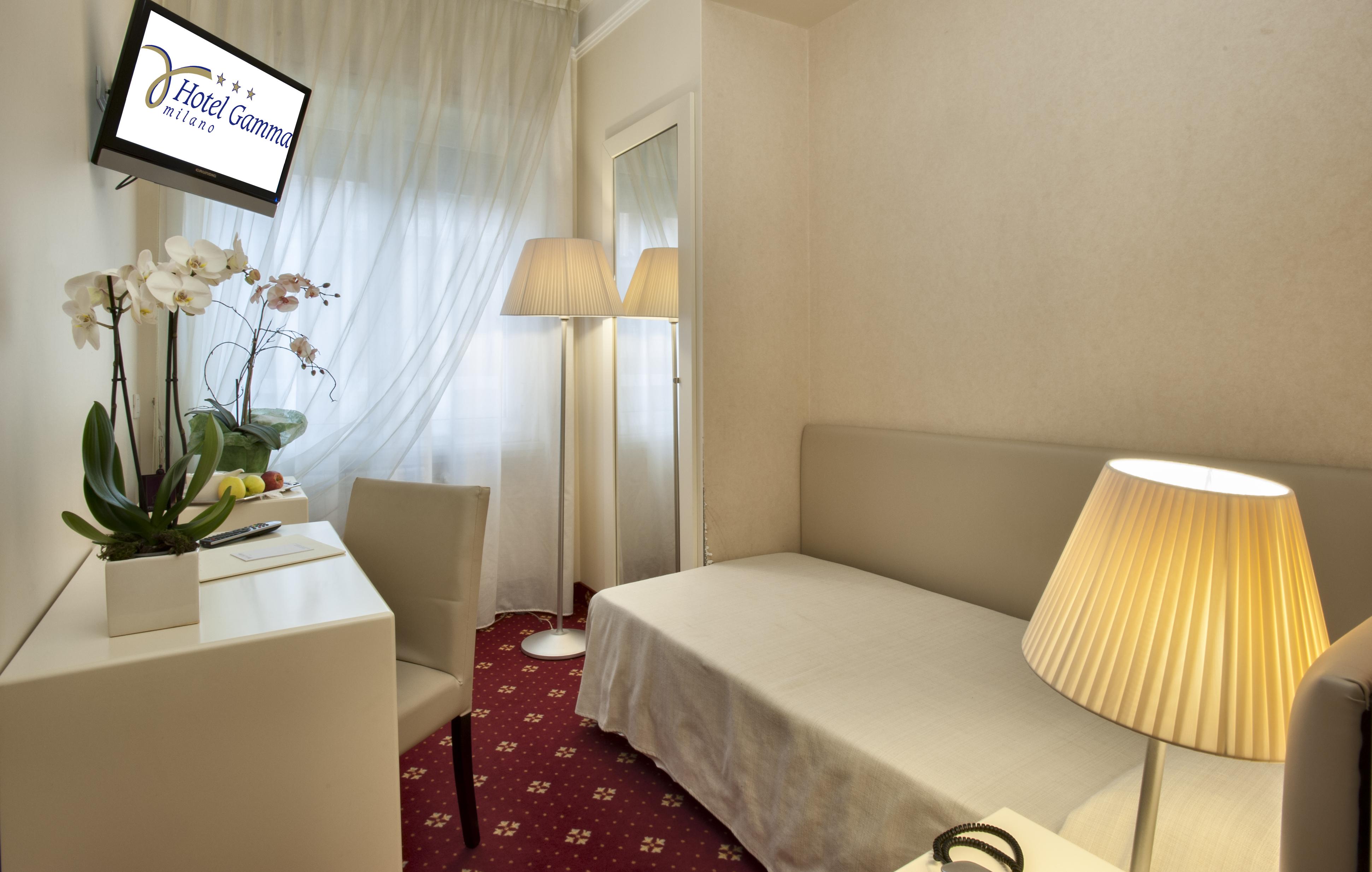 Hotel Gamma Milano Camera foto
