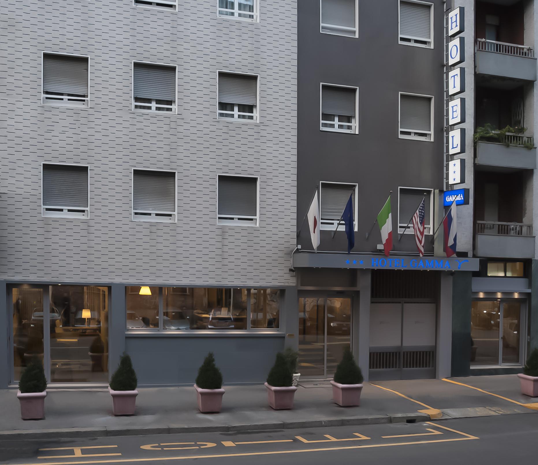 Hotel Gamma Milano Esterno foto