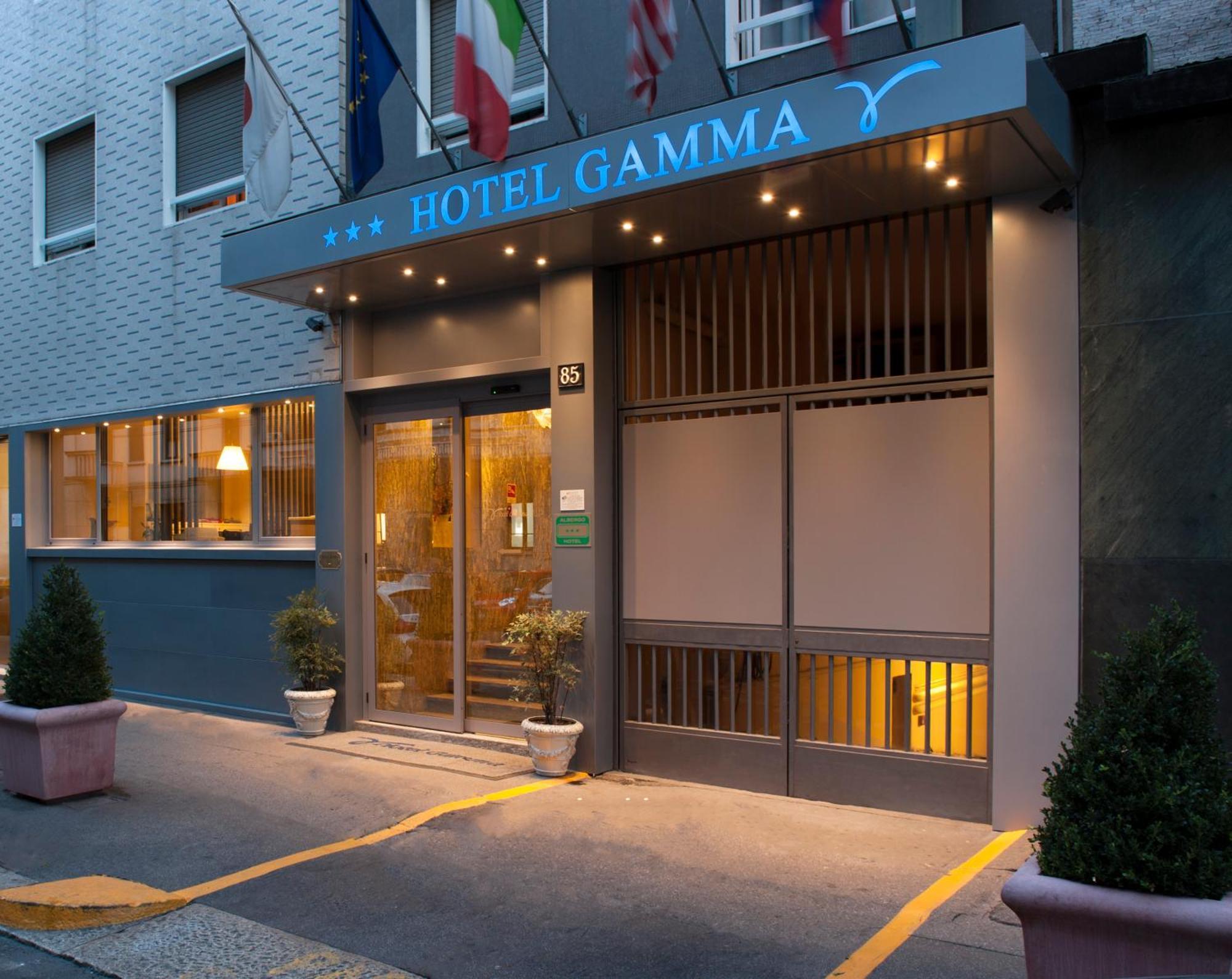 Hotel Gamma Milano Esterno foto