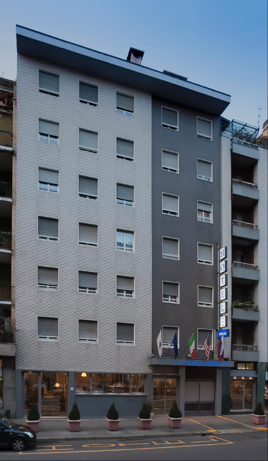 Hotel Gamma Milano Esterno foto